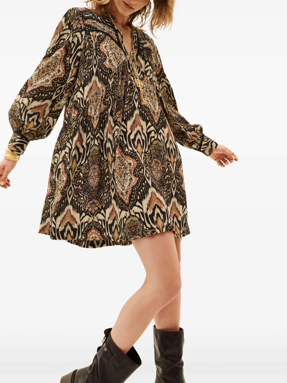 Ba&Sh Zaza mini-jurk Zwart