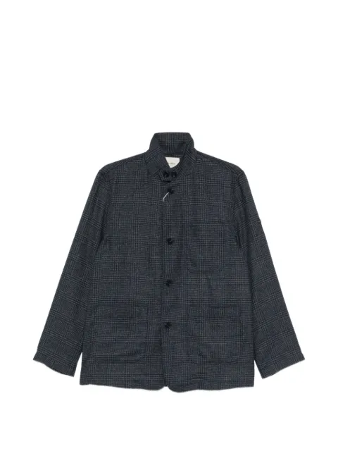 Koike Barcelona Prince of Wales check shirt