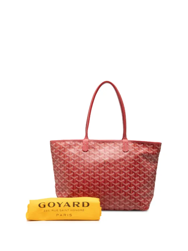 GOYARD トートバッグ レッド Goyard Pre-Owned 2018 ゴヤールディン アルトワ PM トートバッグ