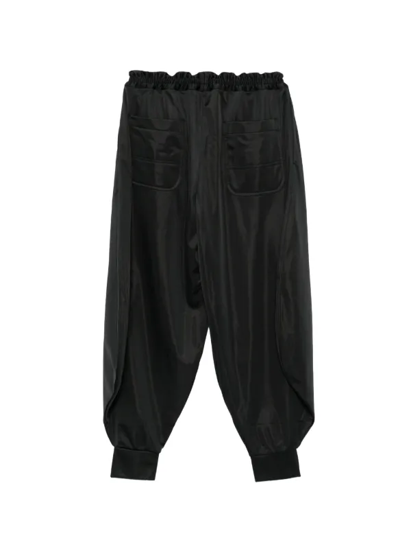Comme Des Garçons Homme Plus elasticated-waistband Tapered