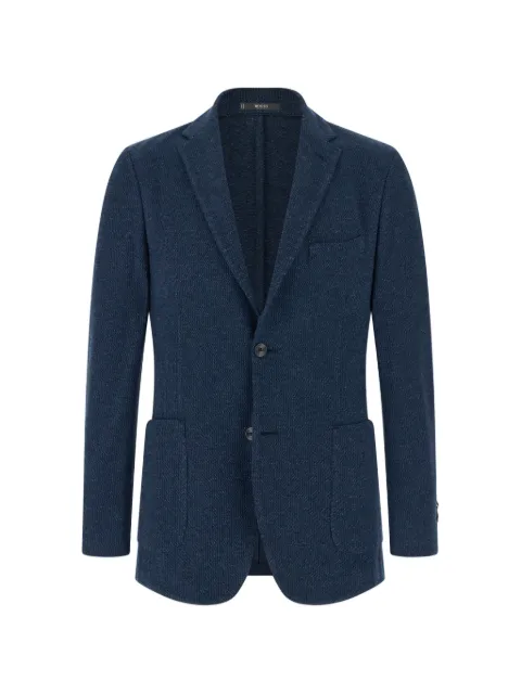 Boggi Milano blazer en coton mélangé B Jersey