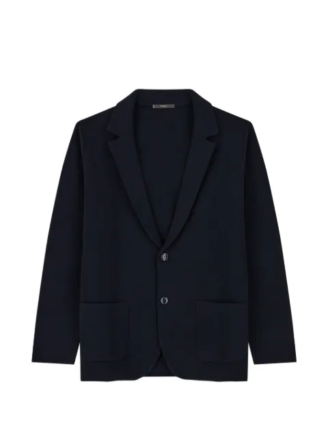 Boggi Milano knitted jacket in extrafine merino wool