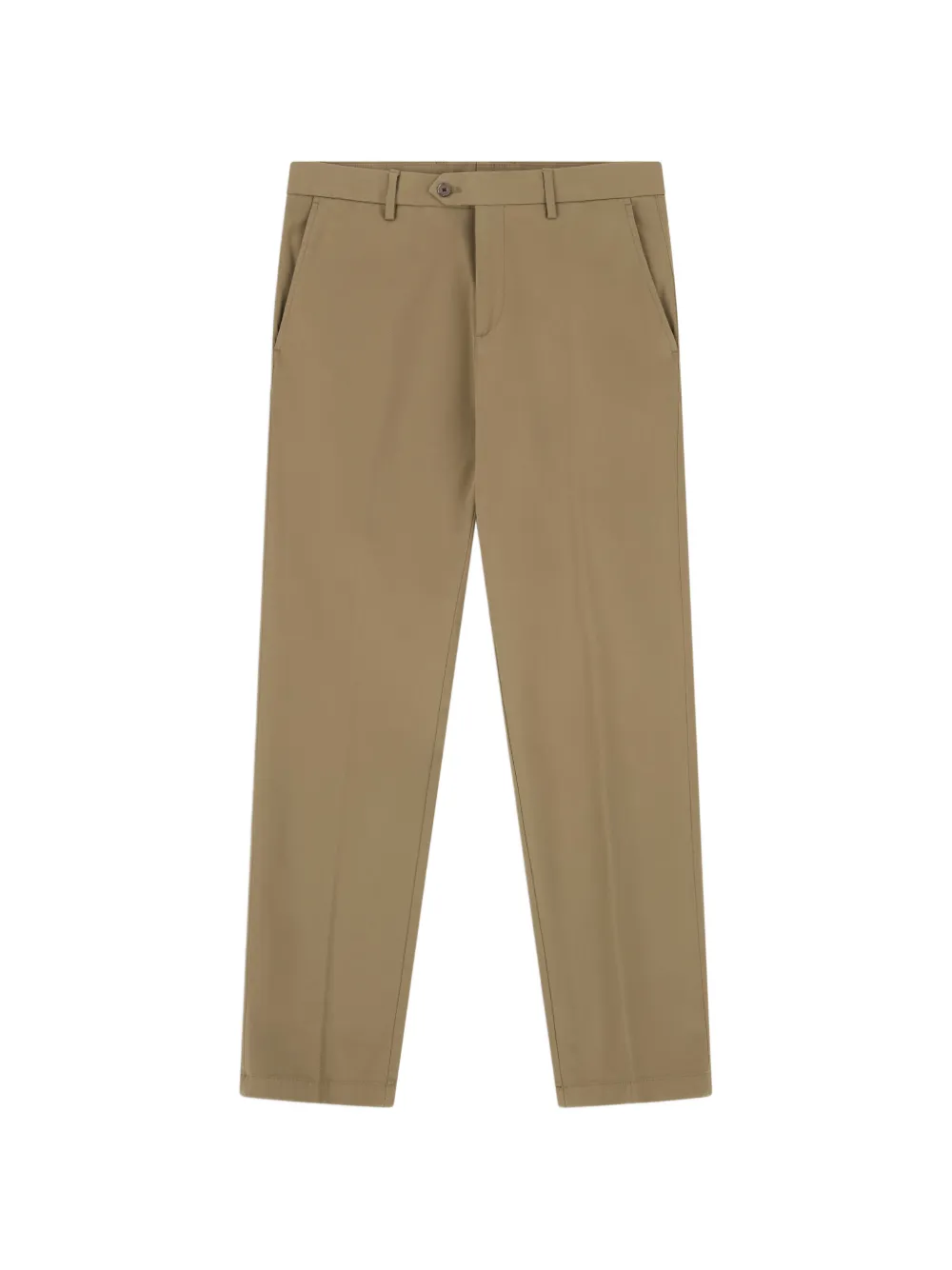 Boggi Milano pantalon en coton stretch Tencel® modal - Tons neutres