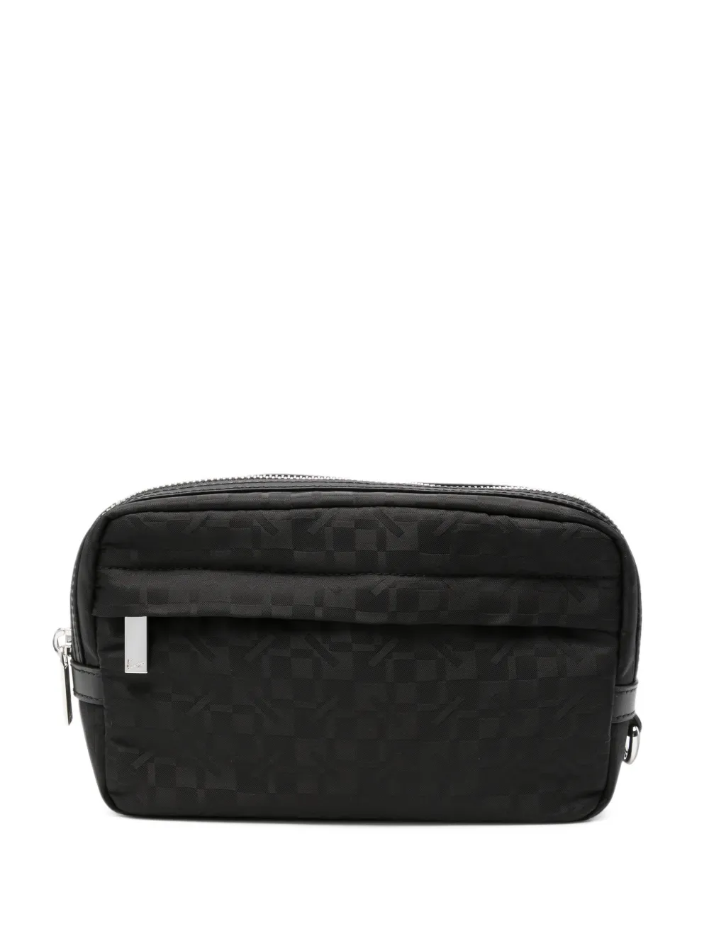 Kenzo logo-jacquard belt bag - Nero