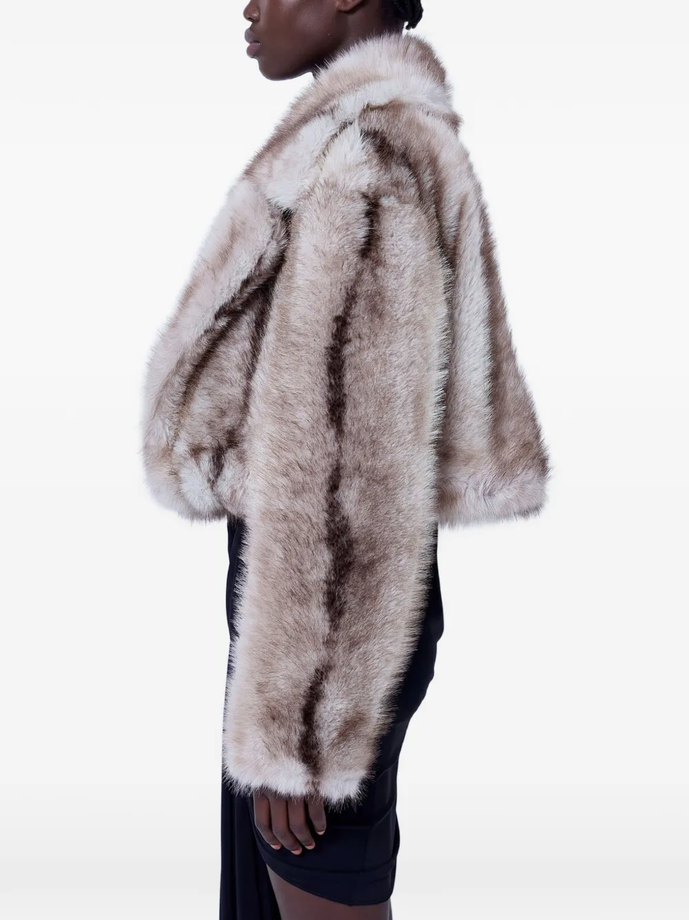 Sportmax Jack van imitatiebont Beige