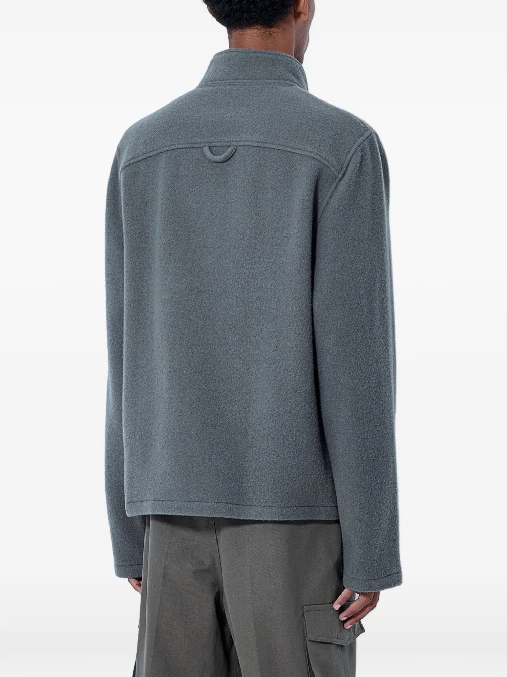Rier Sweater met rits Grijs
