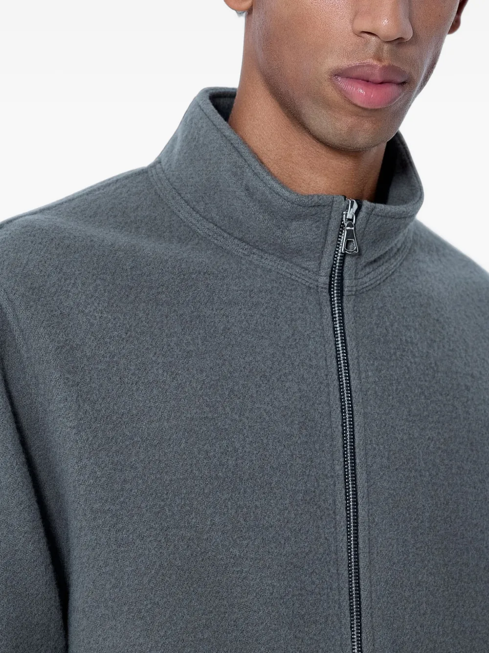 Rier Sweater met rits Grijs