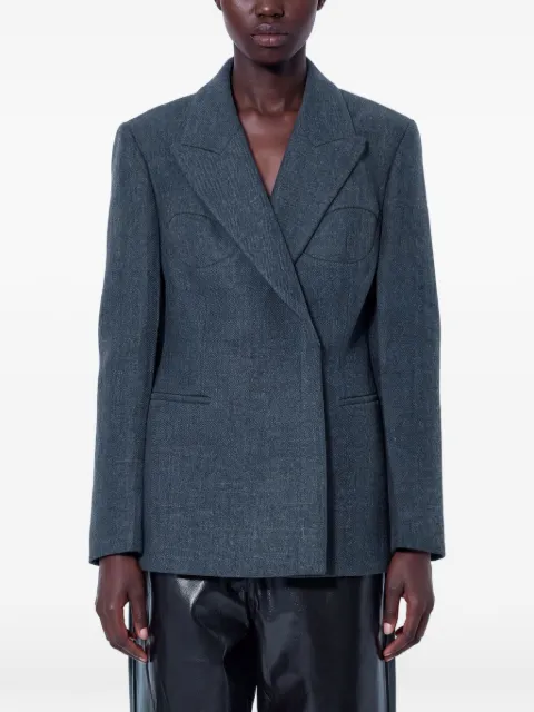 Róhe notched-lapel blazer