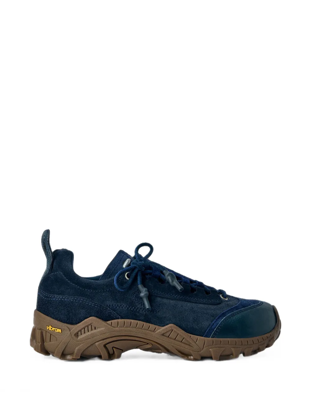 OUR LEGACY Gabe suede-panelled hiking sneakers - Bleu OUR LEGACY Gabe suede-panelled hiking sneakers - Bleu