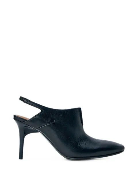 CAPASA MILANO pointed-toe slingback mules