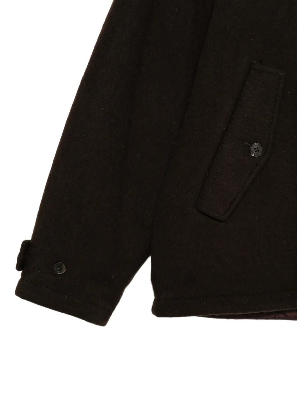 Comme des Garçons Homme Jack met ritssluiting Bruin