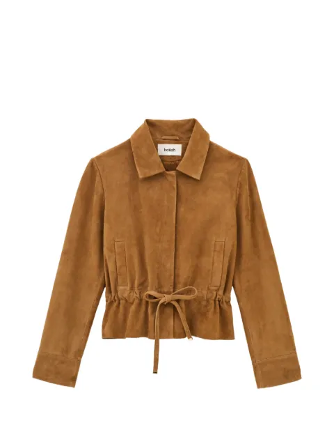 Ba&Sh Manita drawstring suede jacket