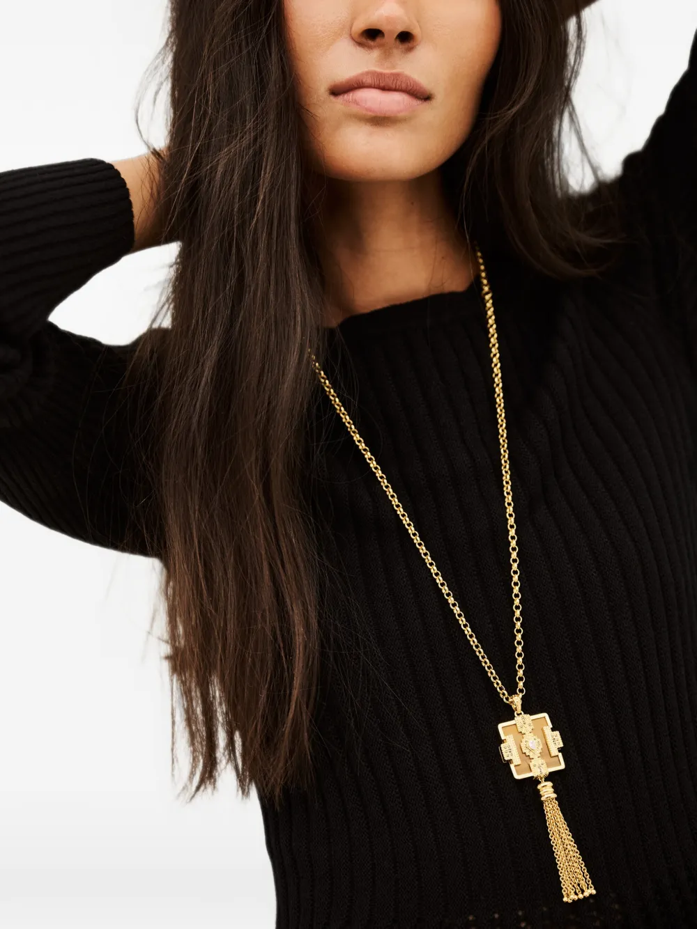 Ba&Sh Paola ribgebreide mini-jurk Zwart