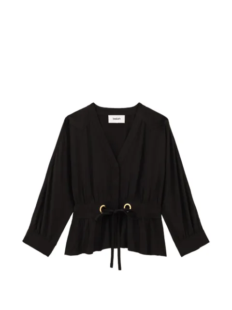 Ba&Sh Precila tie-waist blouse