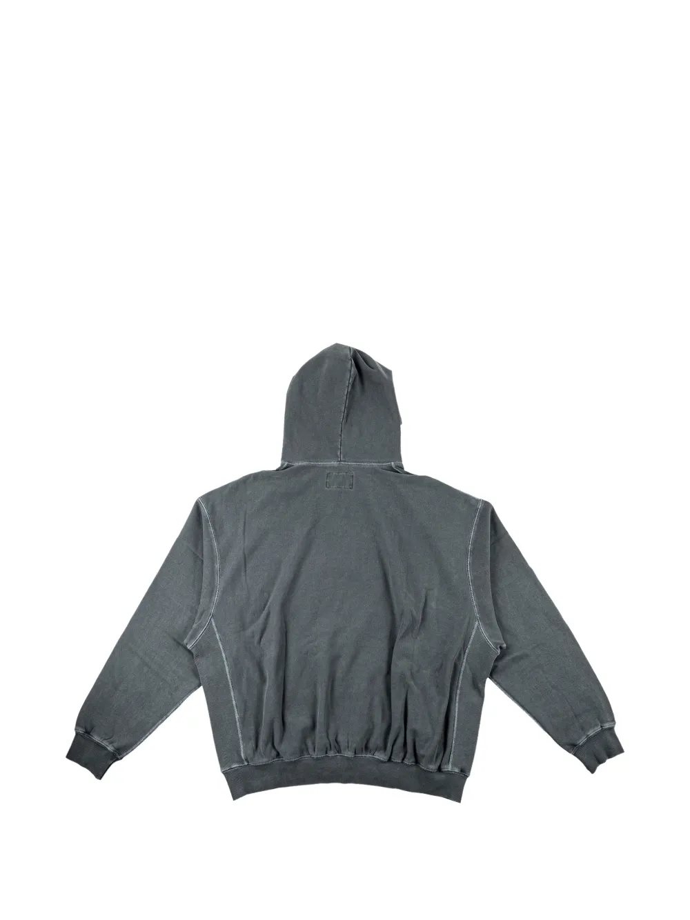 Awake NY logo-embroidered hoodie Grijs