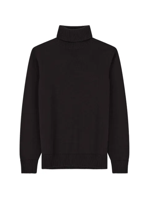 Boggi Milano turtleneck jumper in extrafine merino wool