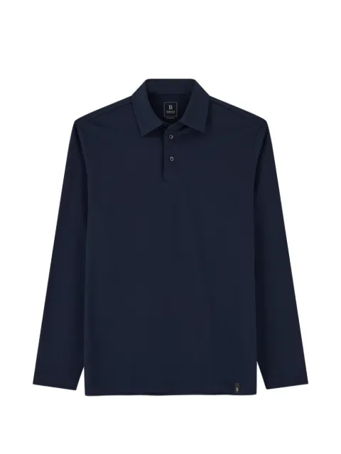 Boggi Milano polo in cotton and silk jersey
