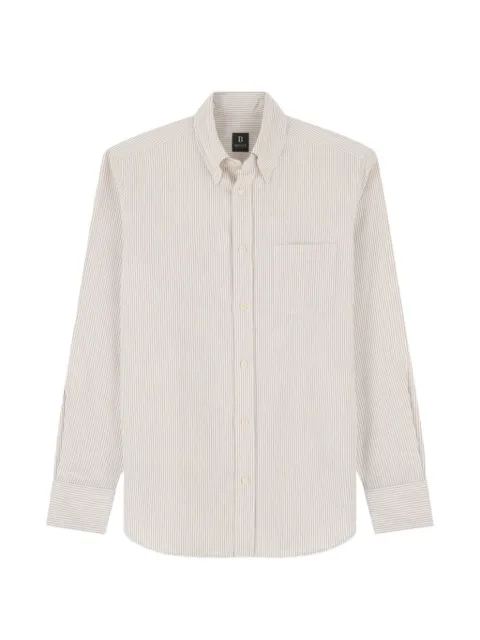 Boggi Milano striped Oxford cotton shirt regular fit
