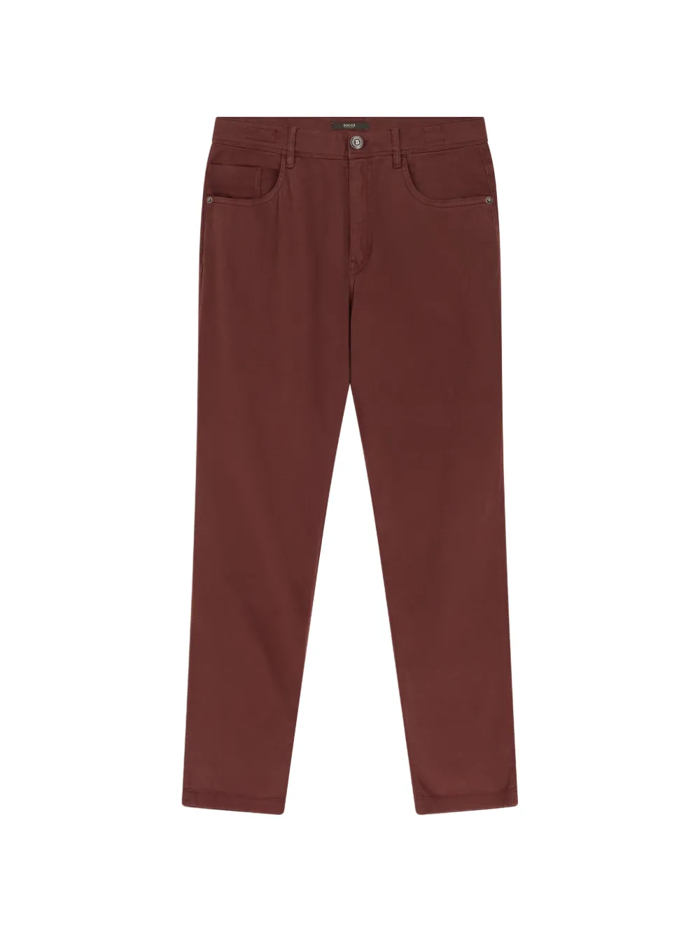 Boggi Milano jeans in stretch cotton tencel - Rosso