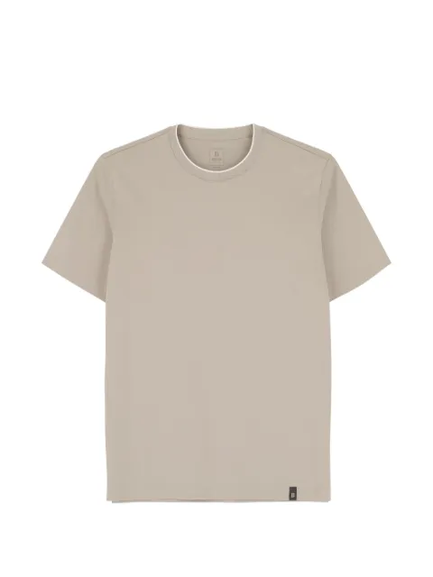 Boggi Milano playera de algodón y seda