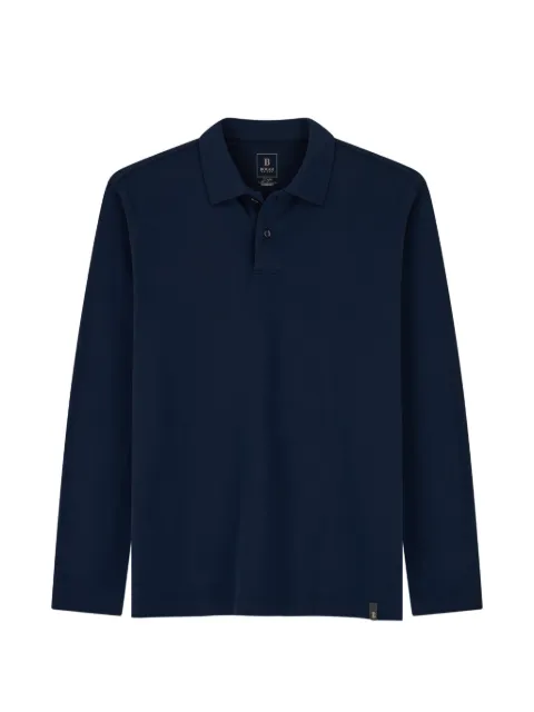 Boggi Milano playera tipo polo en mezcla de algodón S. Cafè®