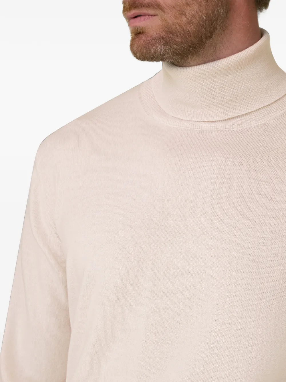 Boggi Milano Coltrui van merinowol Beige