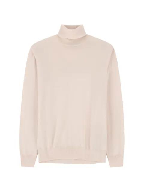 Boggi Milano turtleneck jumper in extrafine merino wool