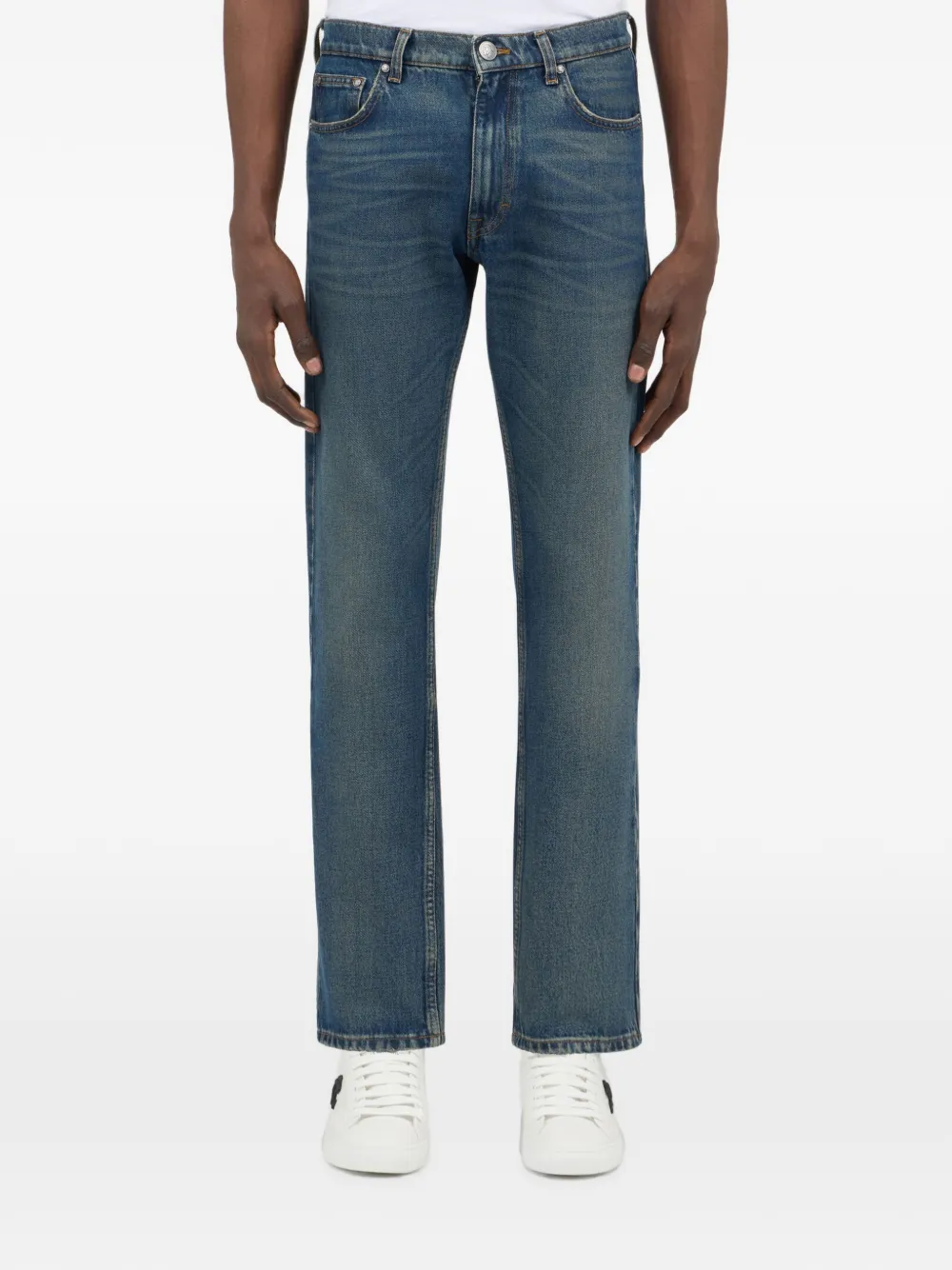 Roberto Cavalli Straight jeans Blauw