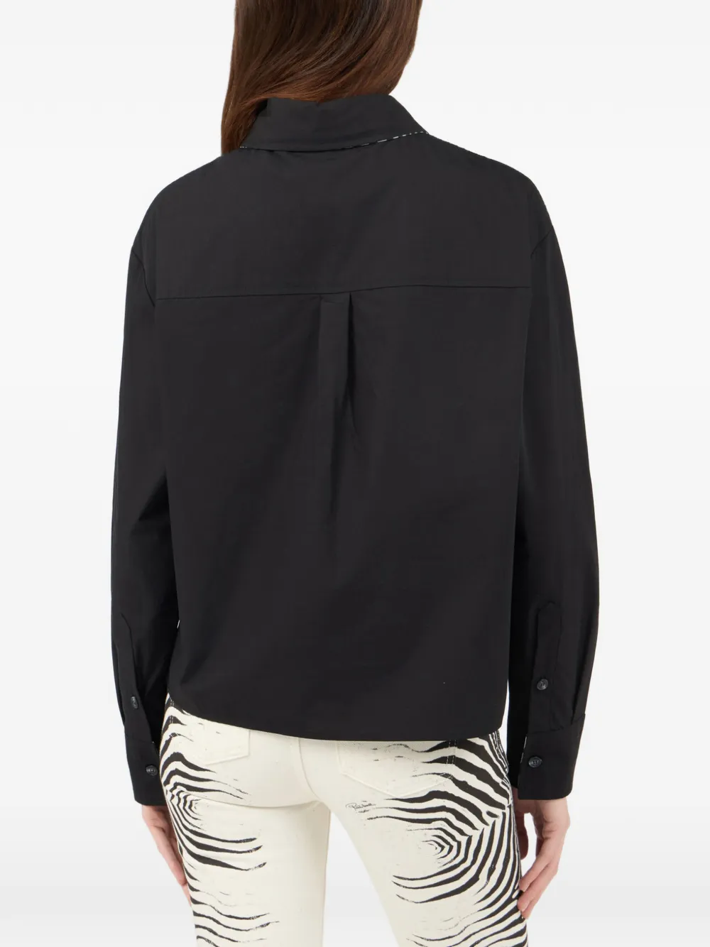 Roberto Cavalli Button-up overhemd Zwart