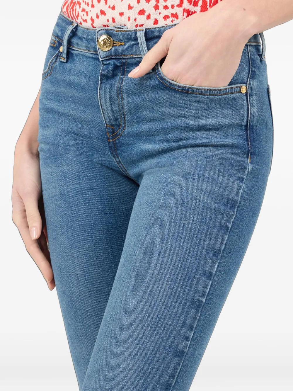 Roberto Cavalli Skinny jeans Blauw