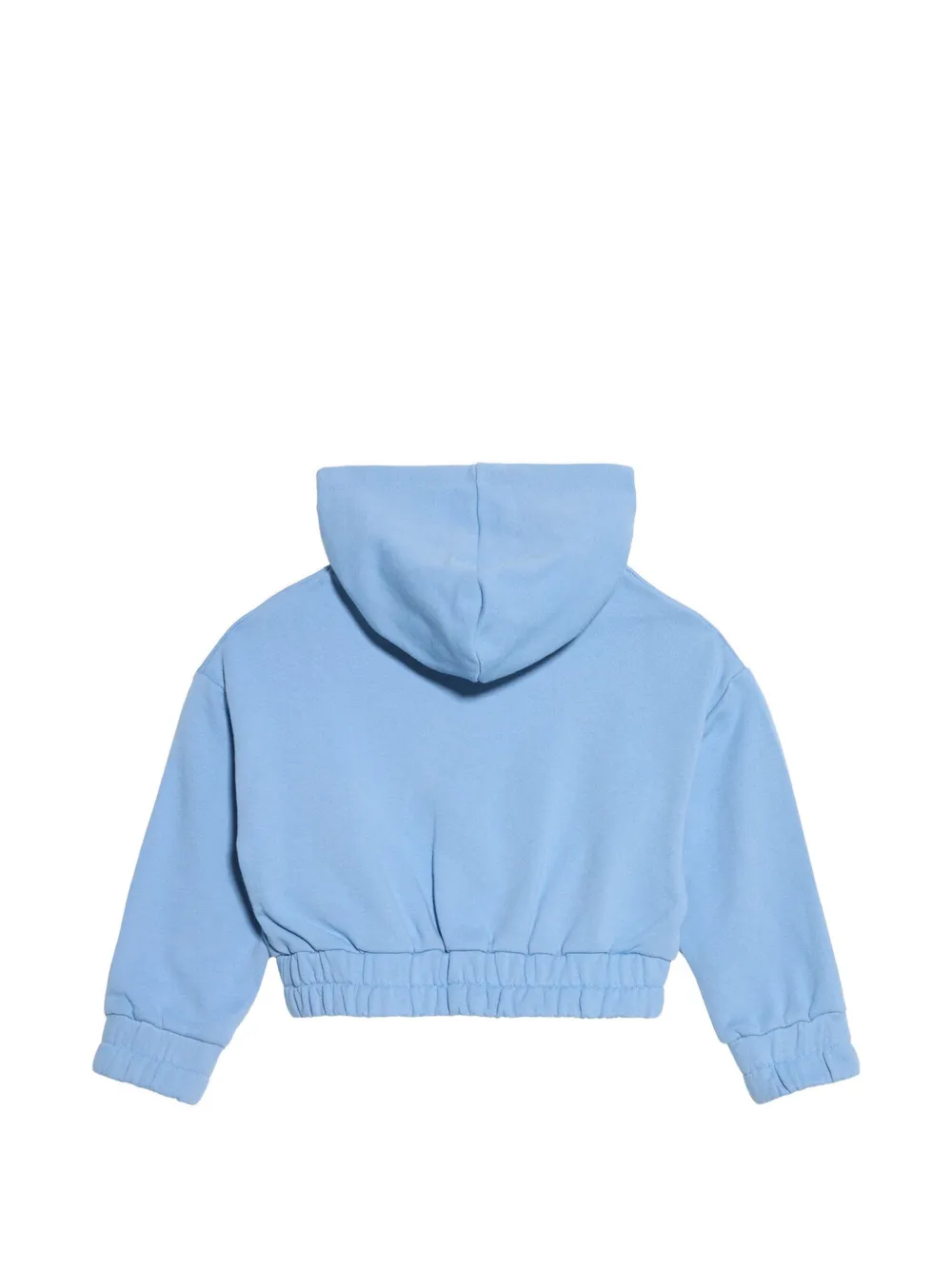 Roberto Cavalli Junior Hoodie verfraaid met stras Blauw