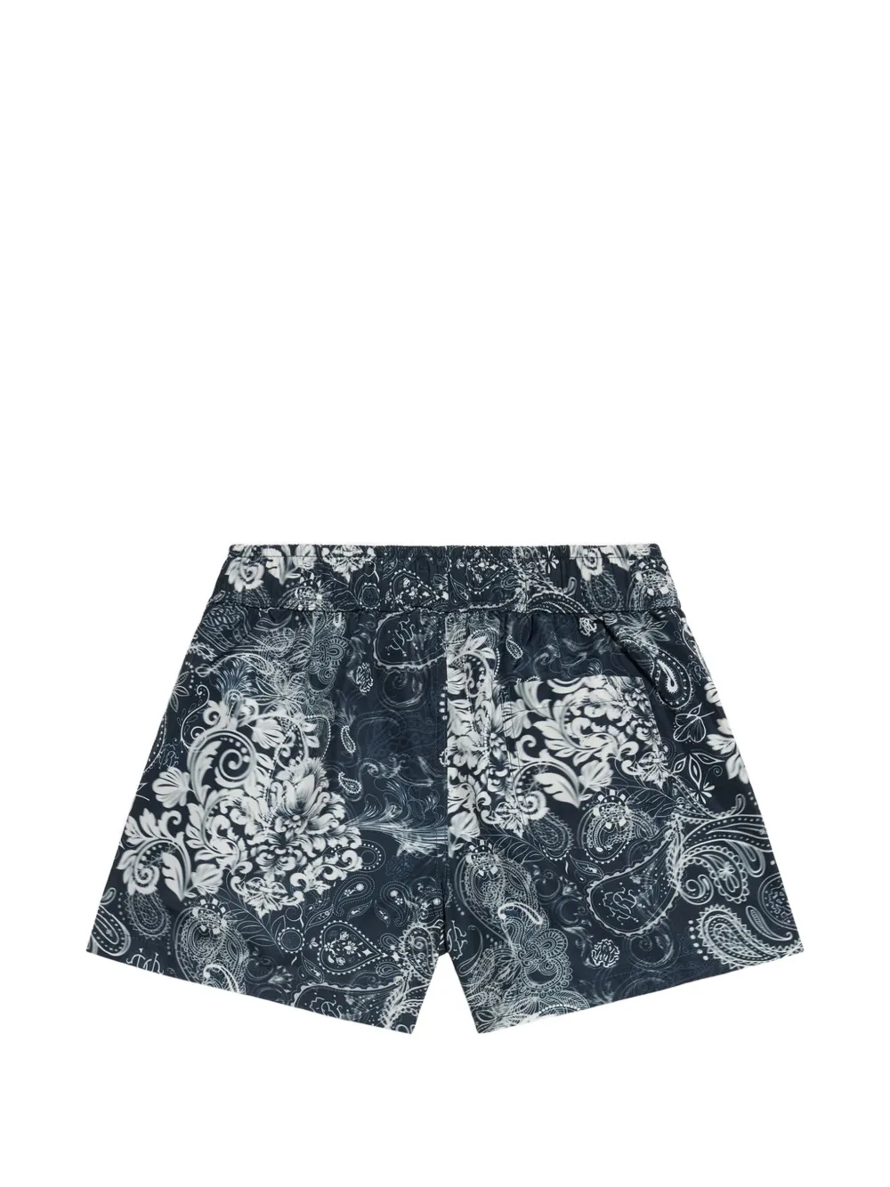Roberto Cavalli Junior Zwembroek met paisley-print Zwart