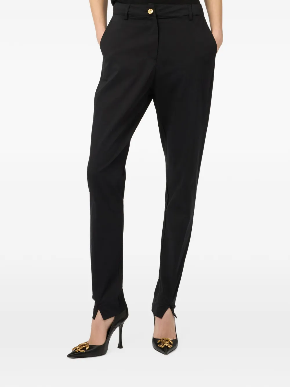 Roberto Cavalli Cropped broek Zwart