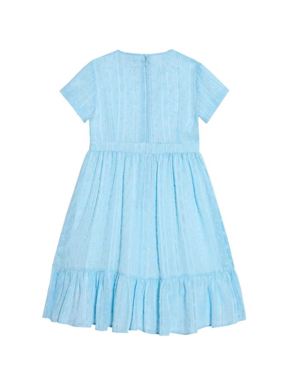 Roberto Cavalli Junior Jurk met ruches Blauw