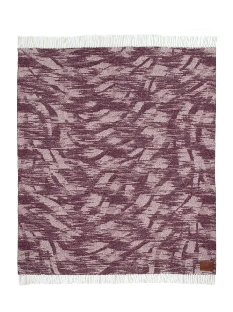 Roberto Cavalli Home abstract-pattern wool blanket
