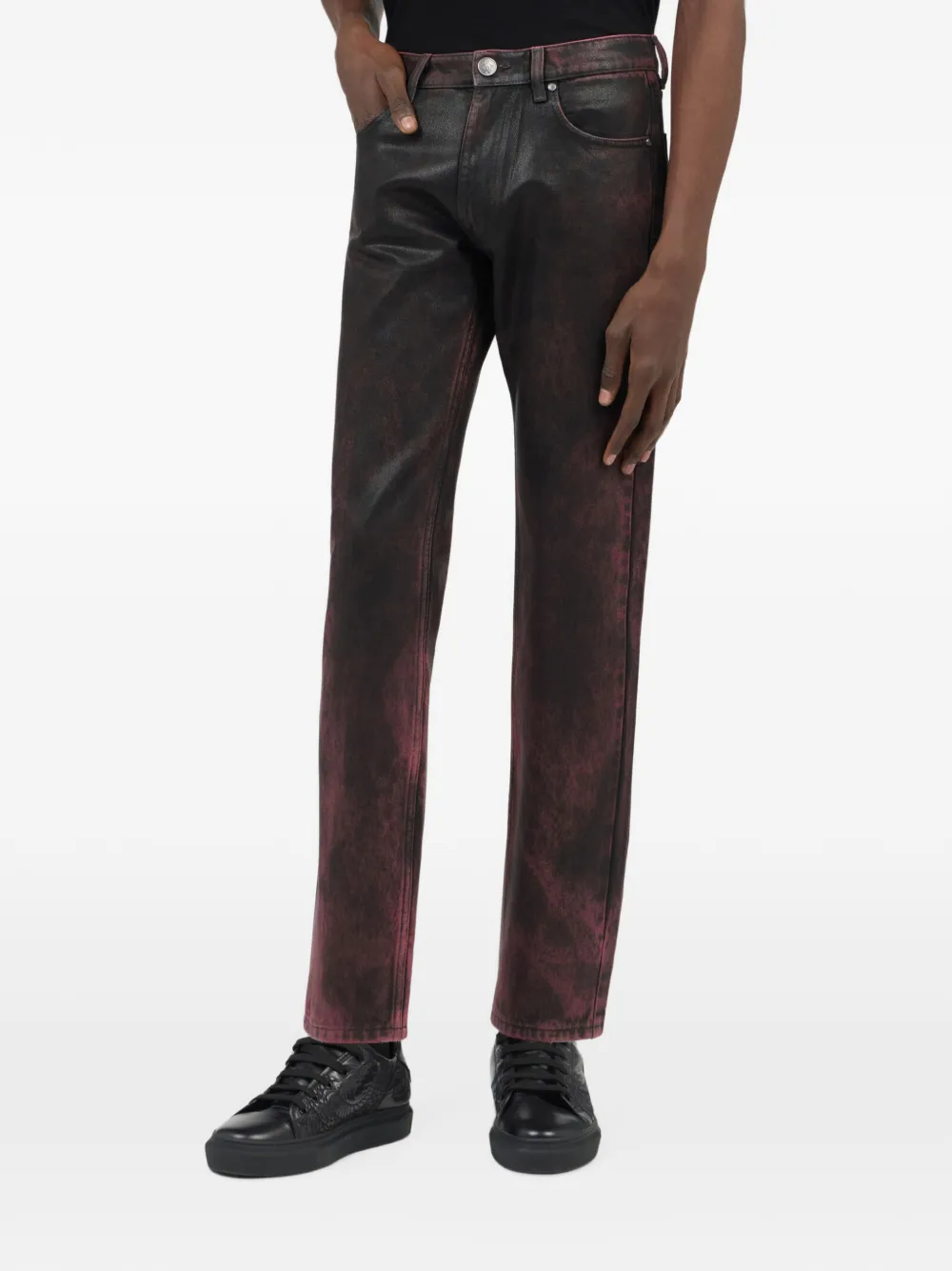 Roberto Cavalli Jeans met wassing Zwart