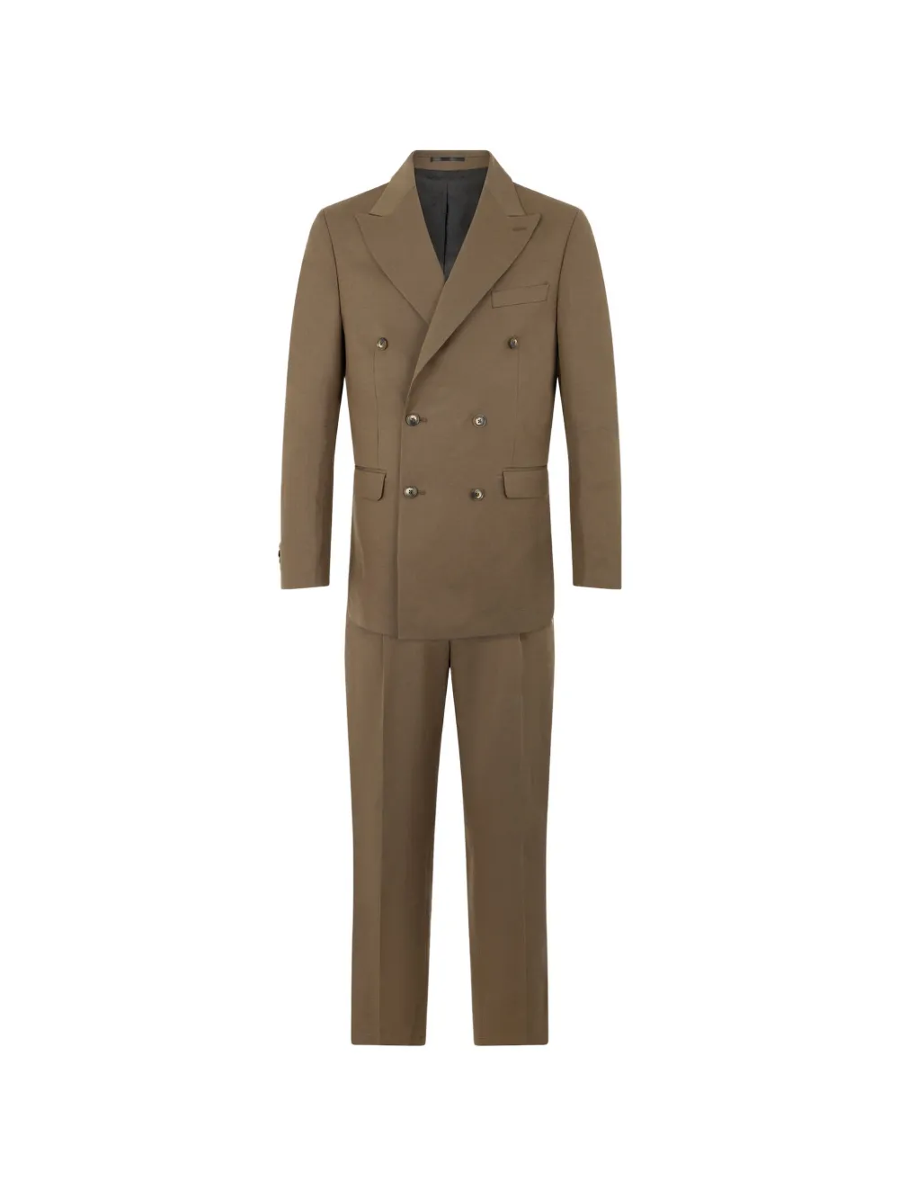 Roberto Cavalli peak-lapels double-breasted suit - Verde
