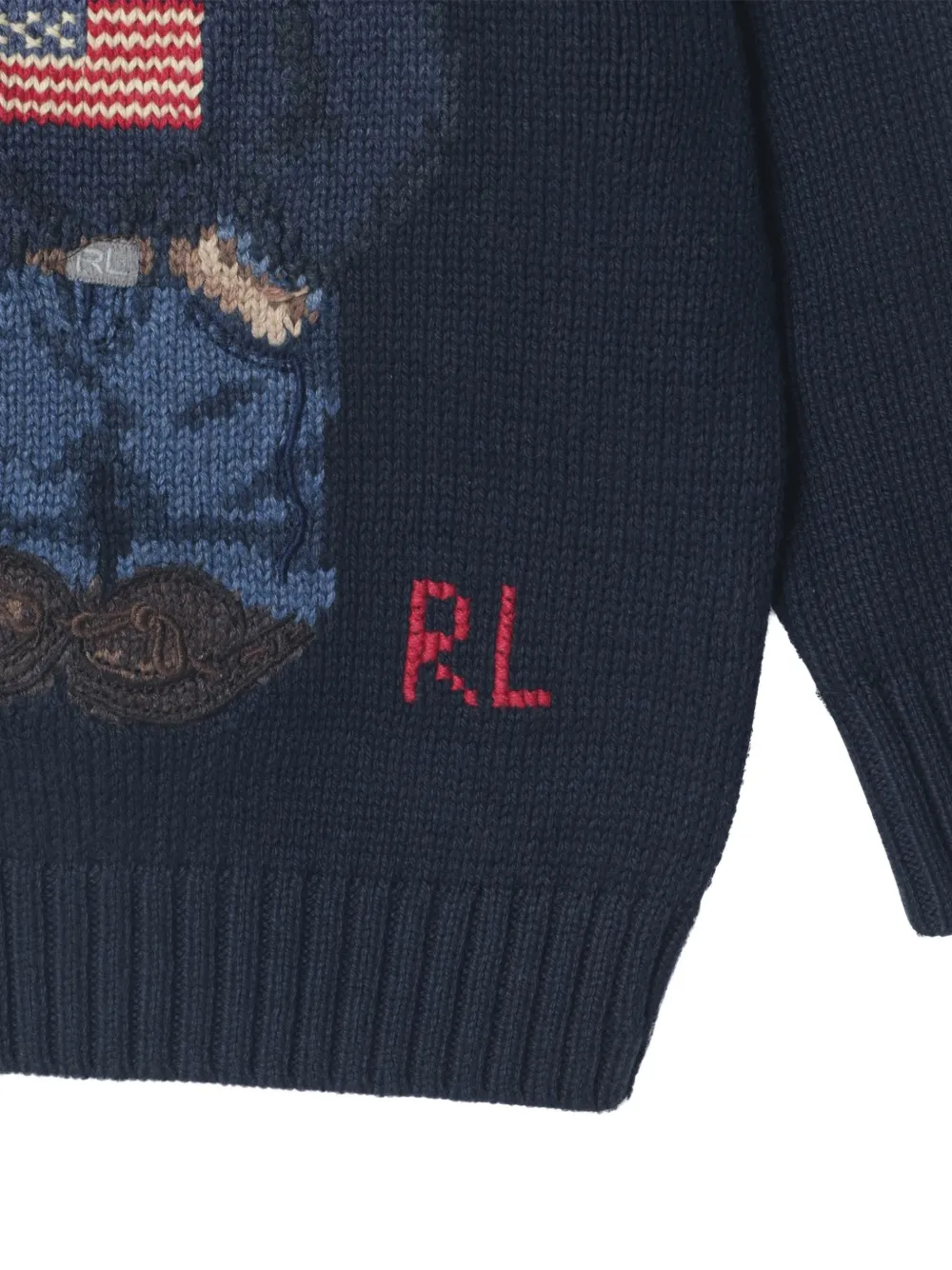 POLO RALPH LAUREN KIDS Katoenen trui Blauw