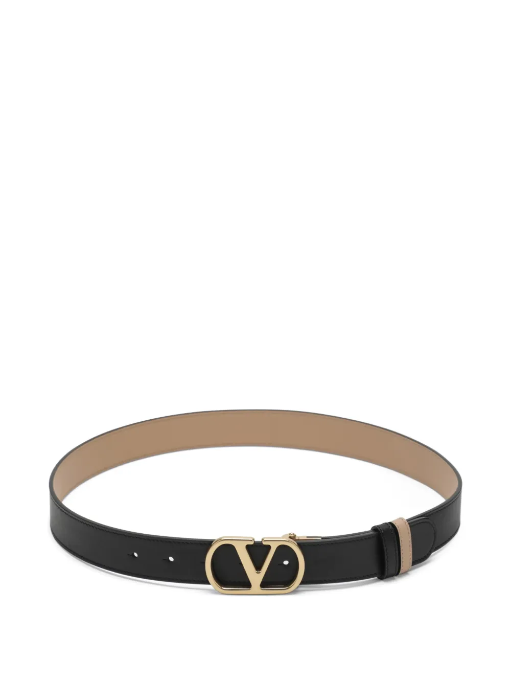 Valentino Garavani Cintura reversibile VLogo - Nero