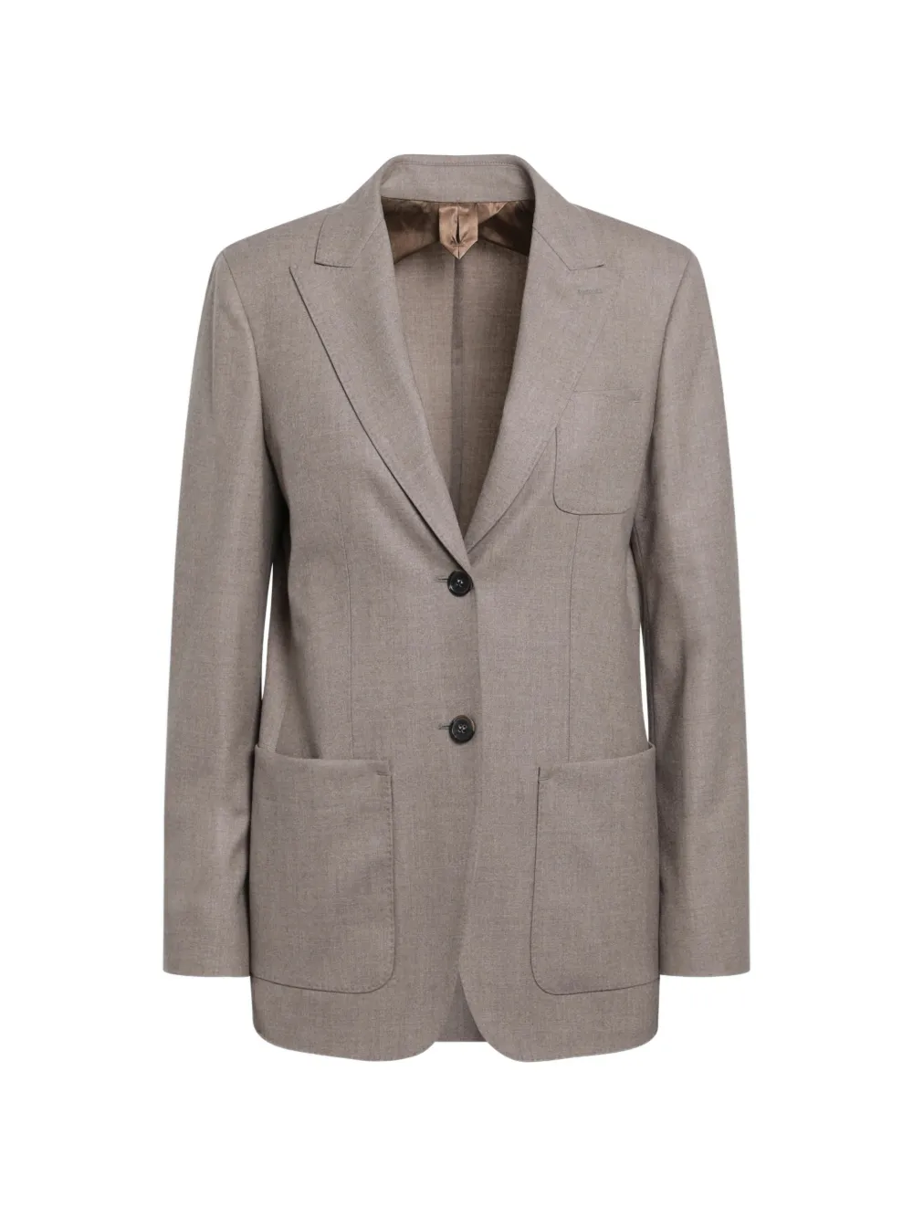 Max Mara Bronte single-breasted blazer - Neutrals