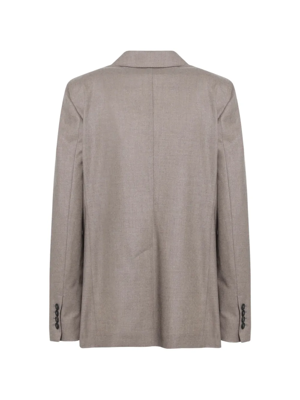 Max Mara Bronte blazer met enkele rij knopen Beige