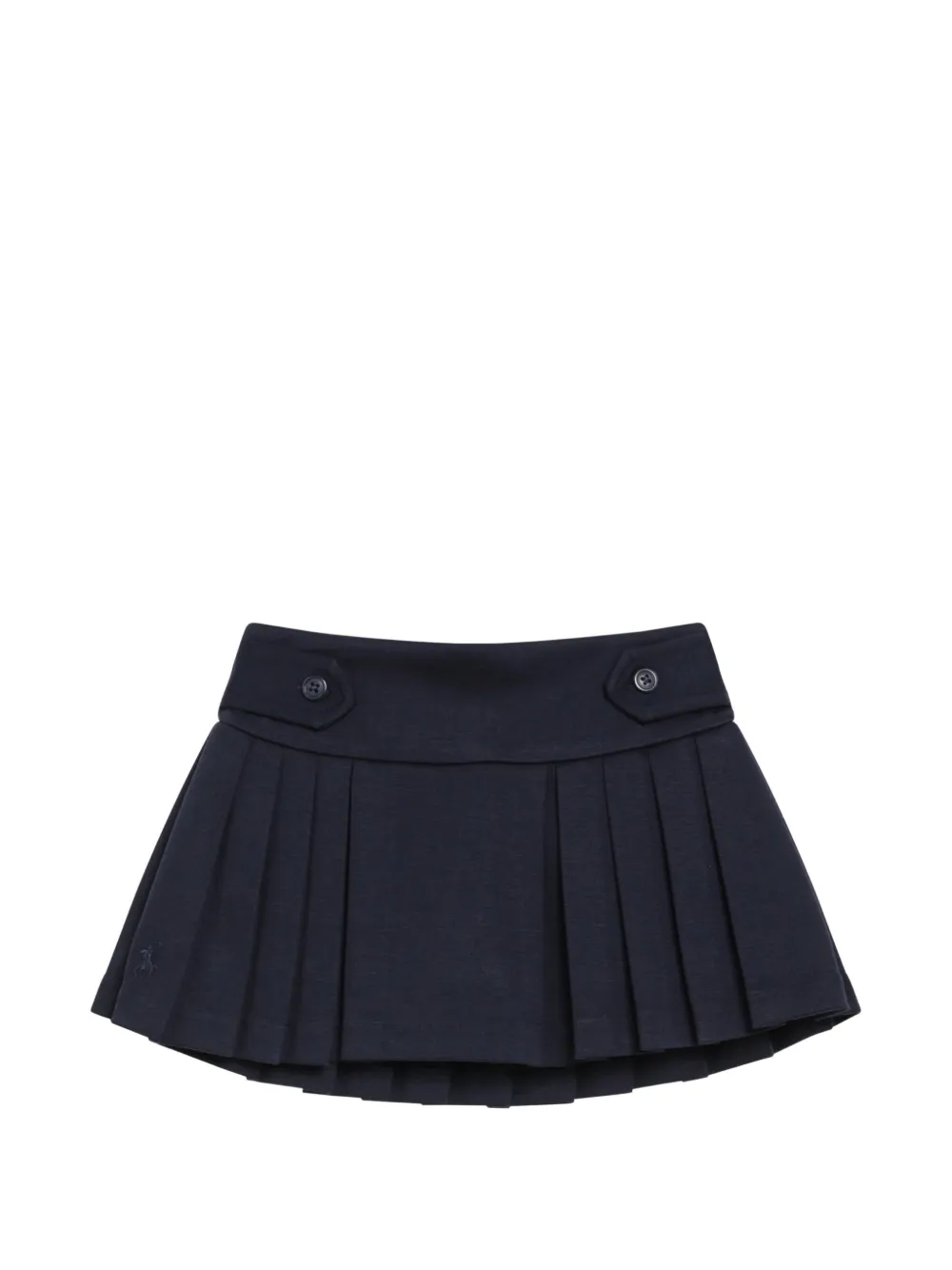 POLO RALPH LAUREN KIDS Plooirok met knoopdetail Blauw