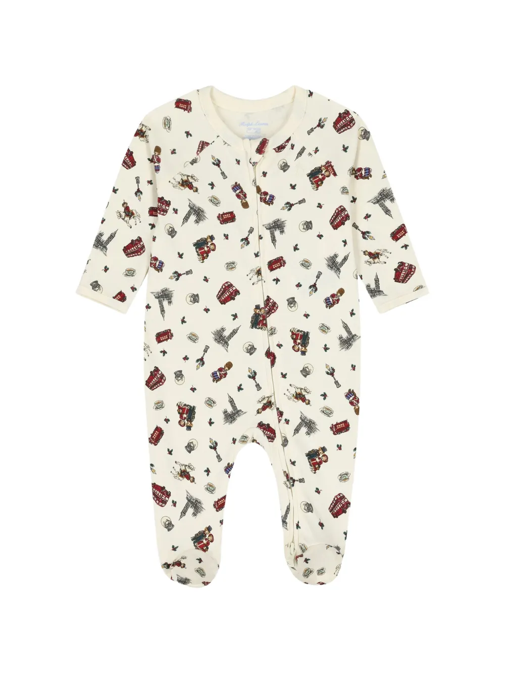 POLO RALPH LAUREN KIDS Polo Bear 6-delige katoenen cadeauset Beige