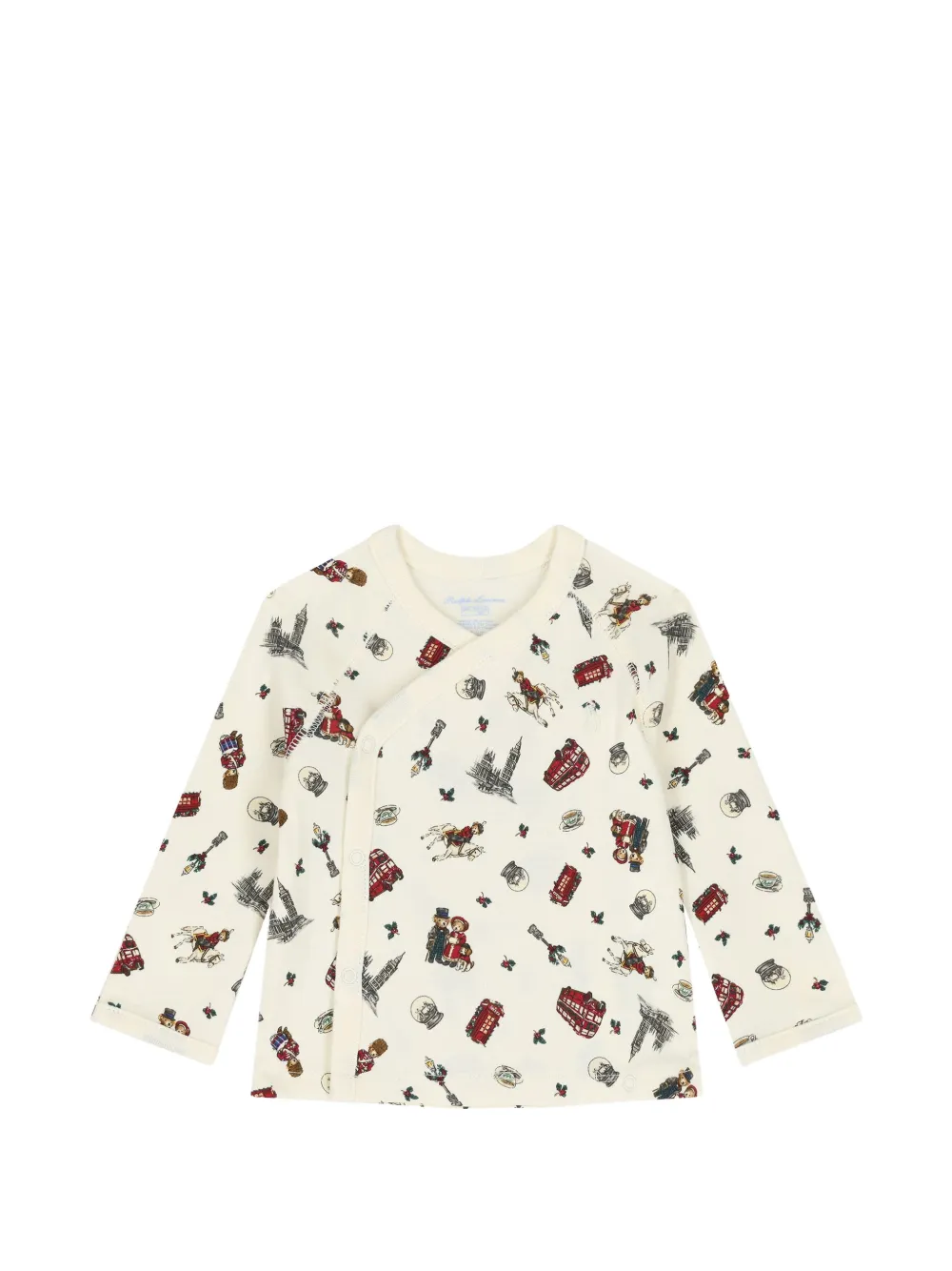 POLO RALPH LAUREN KIDS Polo Bear 6-delige katoenen cadeauset Beige
