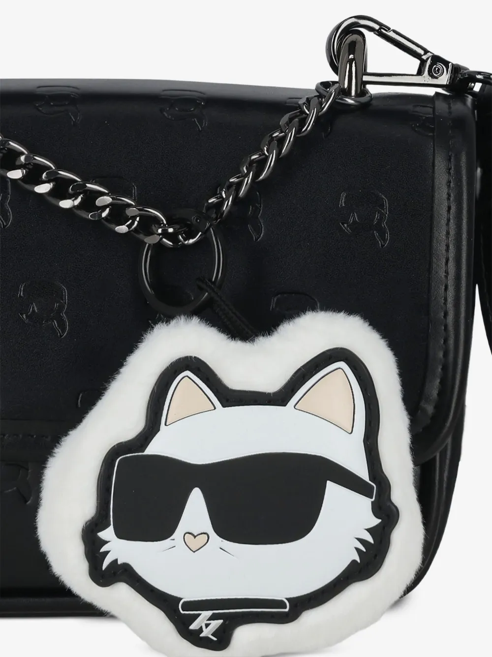 Karl Lagerfeld Kids 미니 미 엠보스드 모노그램 숄더백