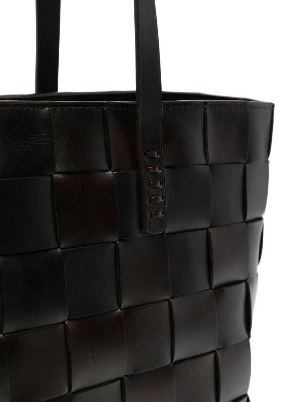 DRAGON DIFFUSION Japan geweven shopper Bruin