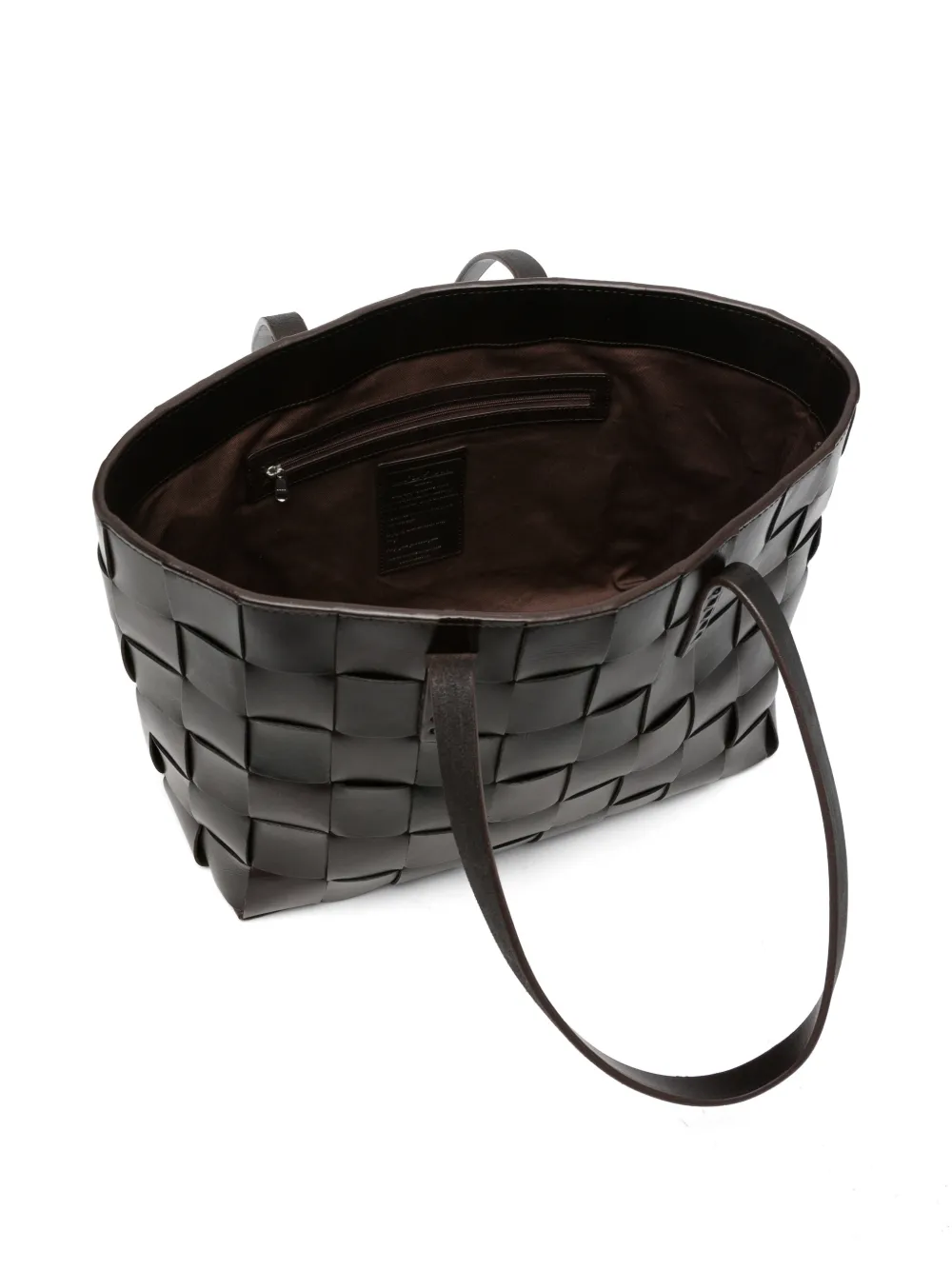 DRAGON DIFFUSION Japan geweven shopper Bruin
