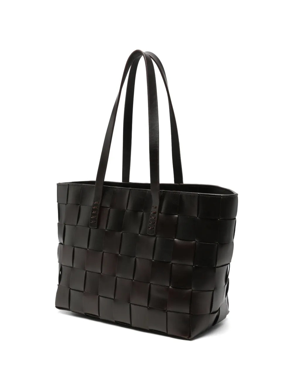 DRAGON DIFFUSION Japan geweven shopper Bruin