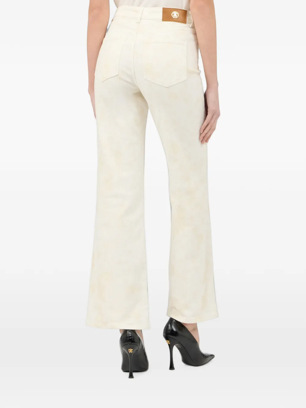 Roberto Cavalli Flared jeans Beige