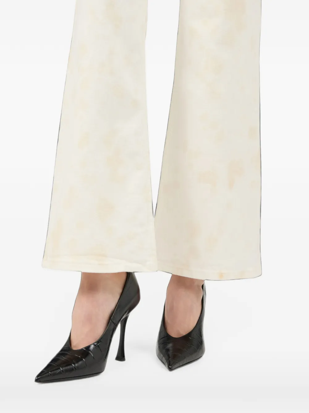Roberto Cavalli Flared jeans Beige